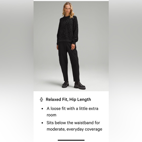 NWT Lululemon Wool Blend Jacquard Sweater - Picture 5 of 11